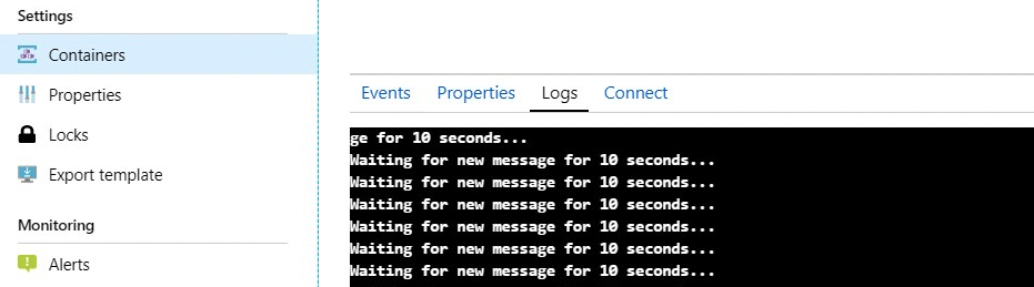Schermafbeelding 2023-04-26 om 08.23.25 Logs van Azure container instance inspecteren