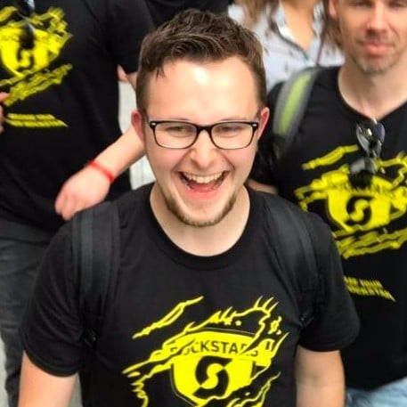 Pim Hazebroek software developer bij Team Rockstars IT